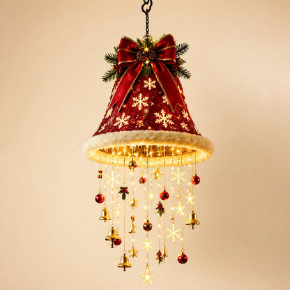 Santa Hat Decorative LED String Lights Five Festive Styles