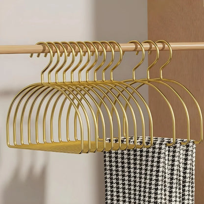 Scarf & Accessory Hanger Curved Polished Aluminum Moisture-Resistant
