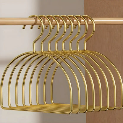 Scarf & Accessory Hanger Curved Polished Aluminum Moisture-Resistant