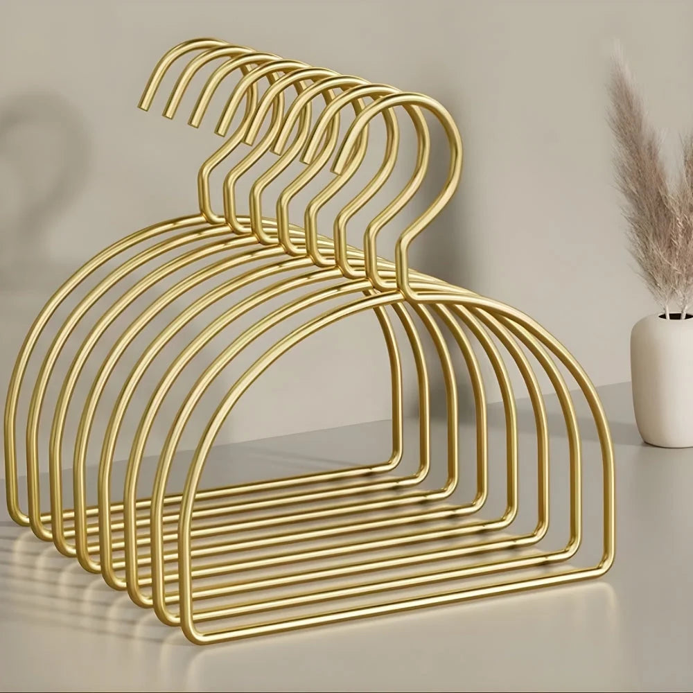 Scarf & Accessory Hanger Curved Polished Aluminum Moisture-Resistant
