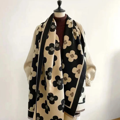 Scarf Soft Microfiber Classic Floral