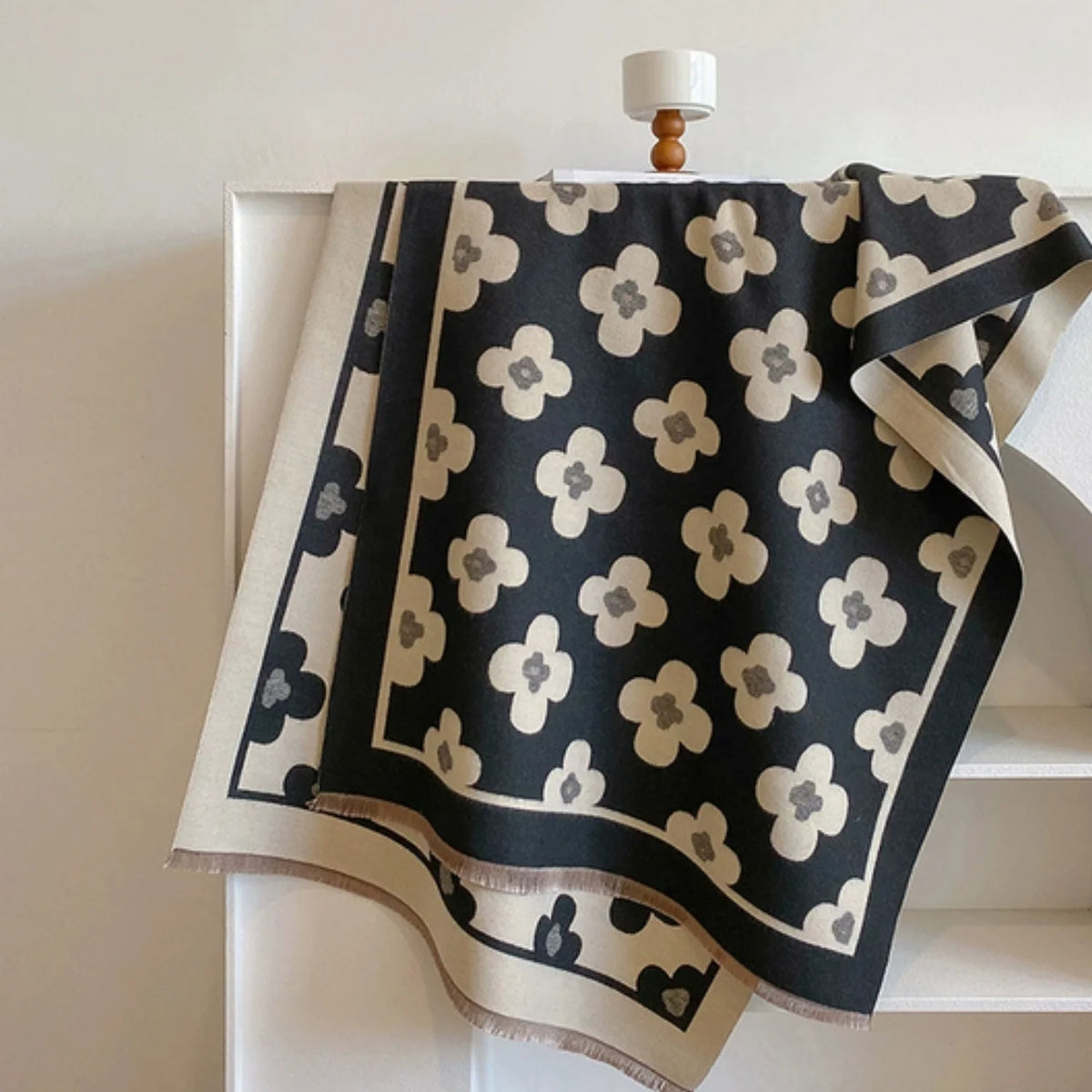 Scarf Soft Microfiber Classic Floral