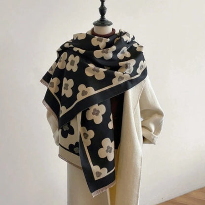 Scarf Soft Microfiber Classic Floral