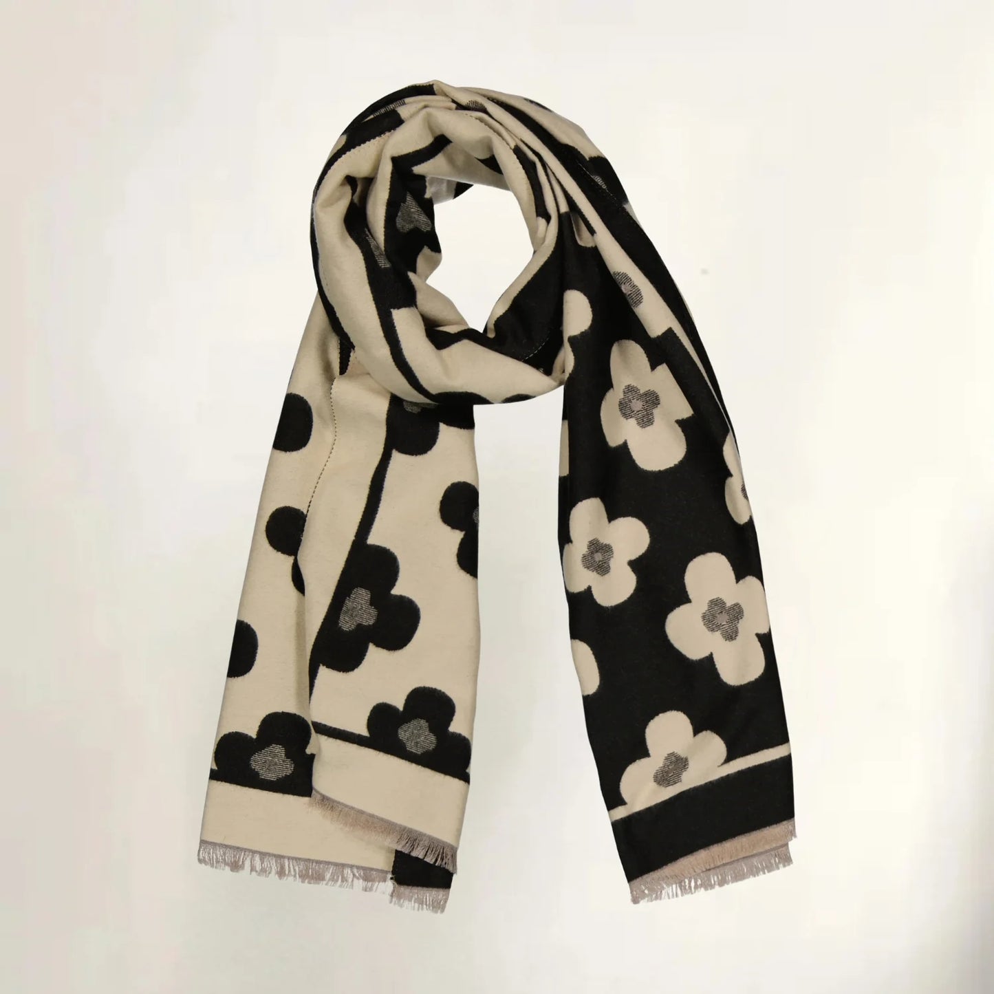 Scarf Soft Microfiber Classic Floral