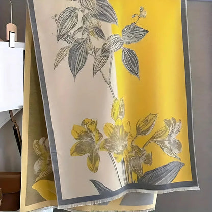 Scarf Woven Microfiber Generous Length Wind & Sun Protection