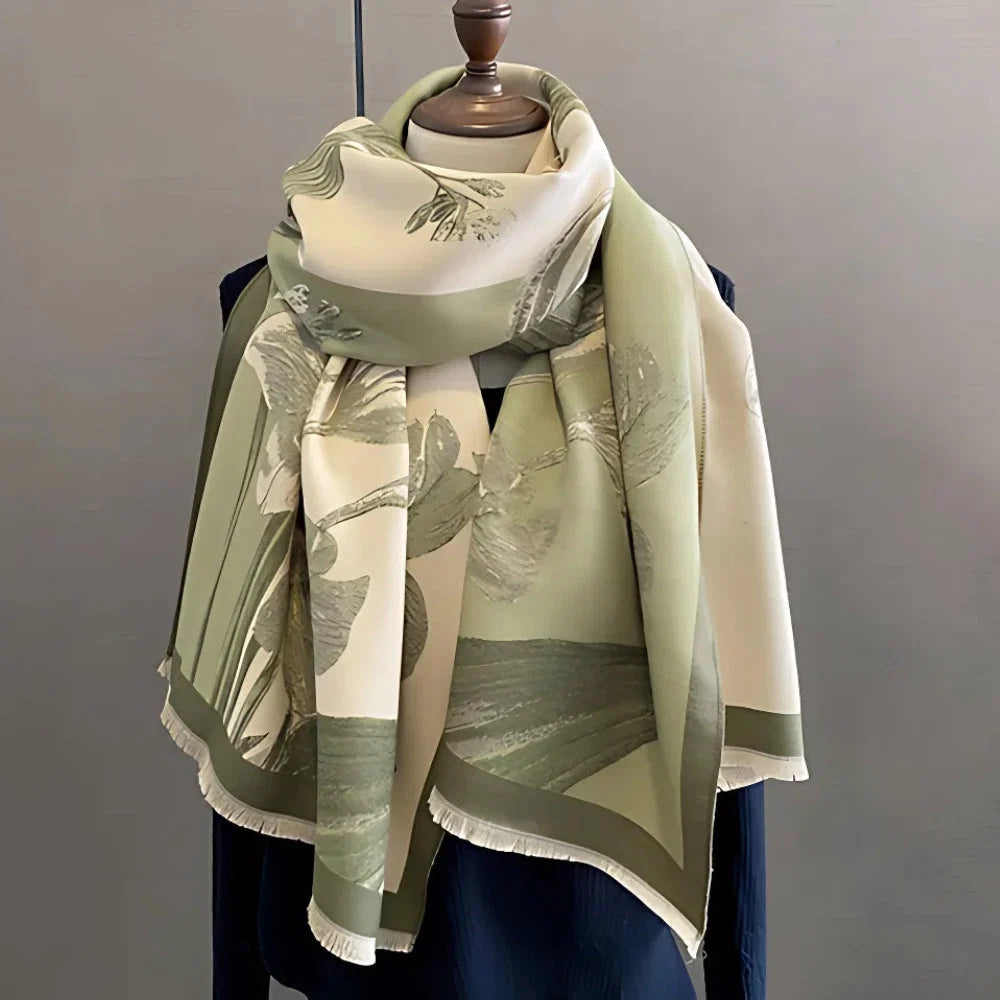 Scarf Woven Microfiber Generous Length Wind & Sun Protection