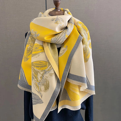 Scarf Woven Microfiber Generous Length Wind & Sun Protection