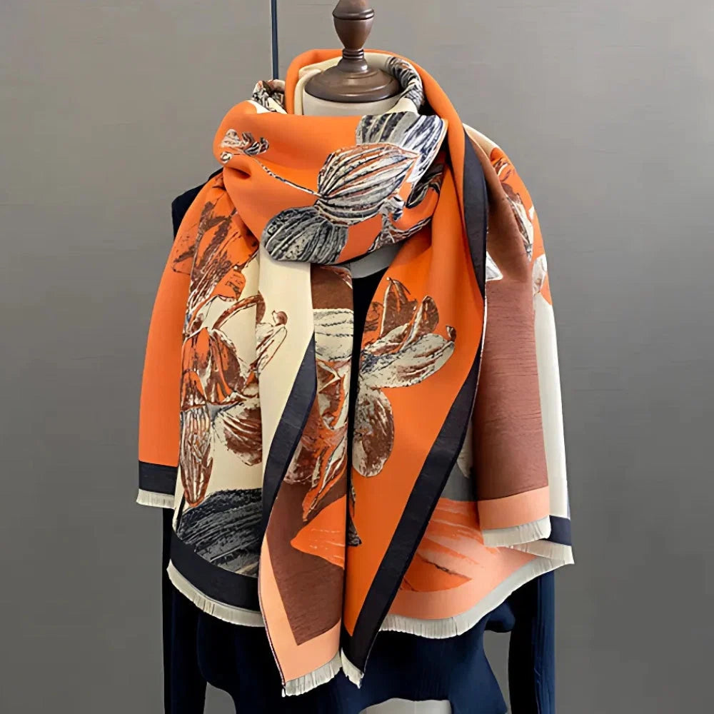 Scarf Woven Microfiber Generous Length Wind & Sun Protection