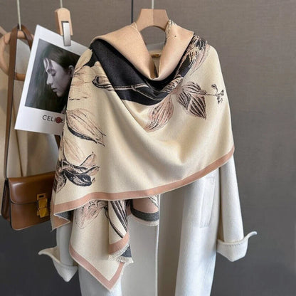 Scarf Woven Microfiber Generous Length Wind & Sun Protection