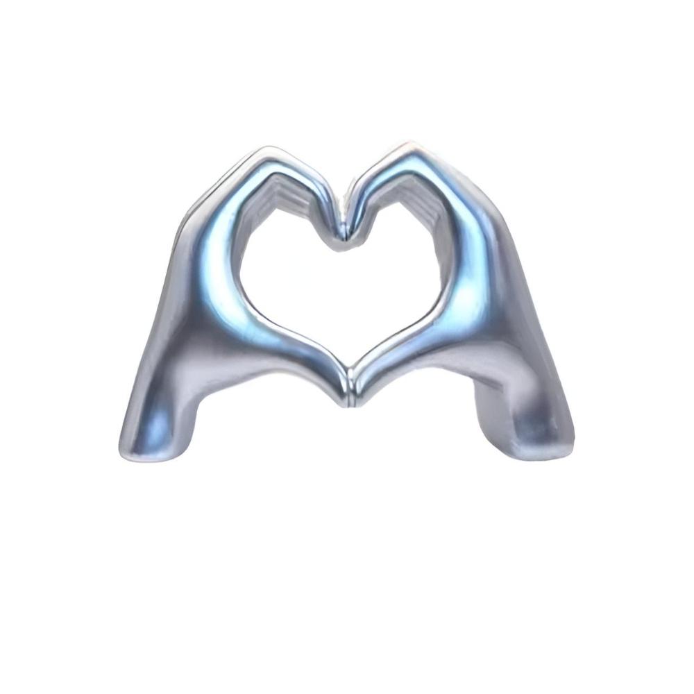Sculpture Heart-Hand Gesture Durable Multiple Colors