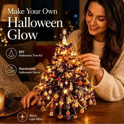Seasonal Tree Craft Kit Beaded Tabletop Reusable