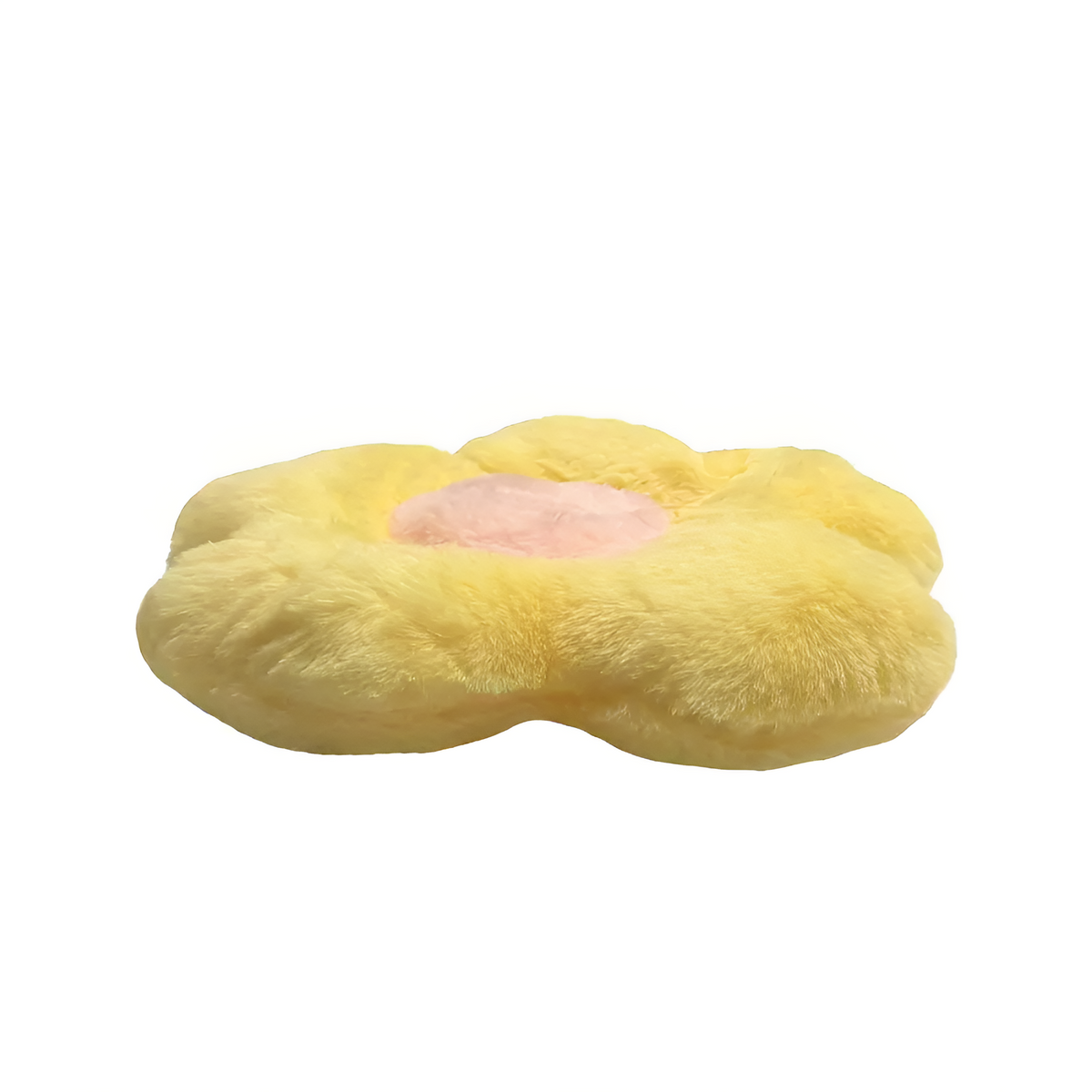 Seat Cushion Flower-Shaped Plush Easy Care