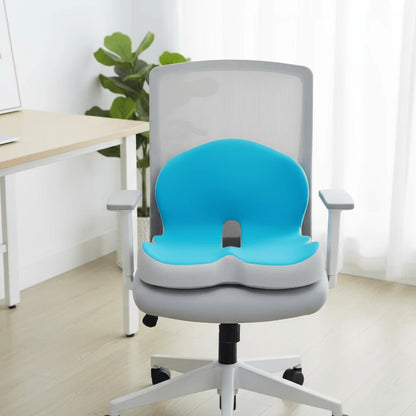 Seat Cushion Memory Foam Removable Washable Cover for Comfortable Seating