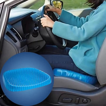 Seat Cushion Orthopedic Memory Foam Cooling Gel Non-Slip