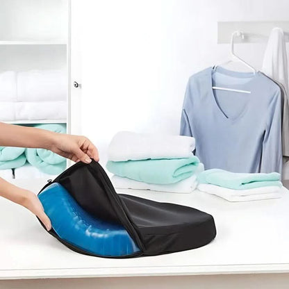 Seat Cushion Orthopedic Memory Foam Cooling Gel Non-Slip