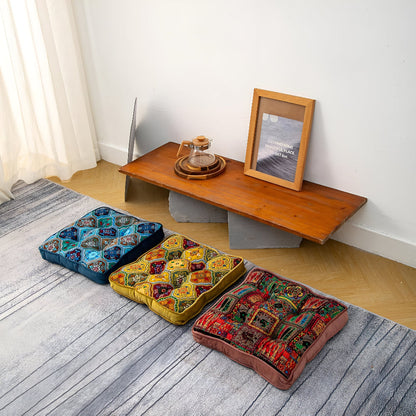 Seat Cushion Plush Microfiber & Attached Ties