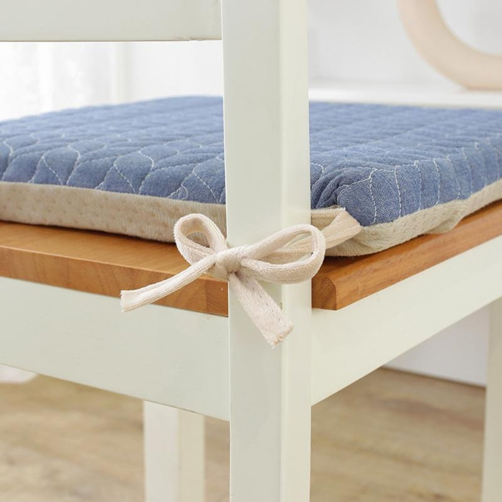 Seat Cushion Quilted Microfiber Machine Washable