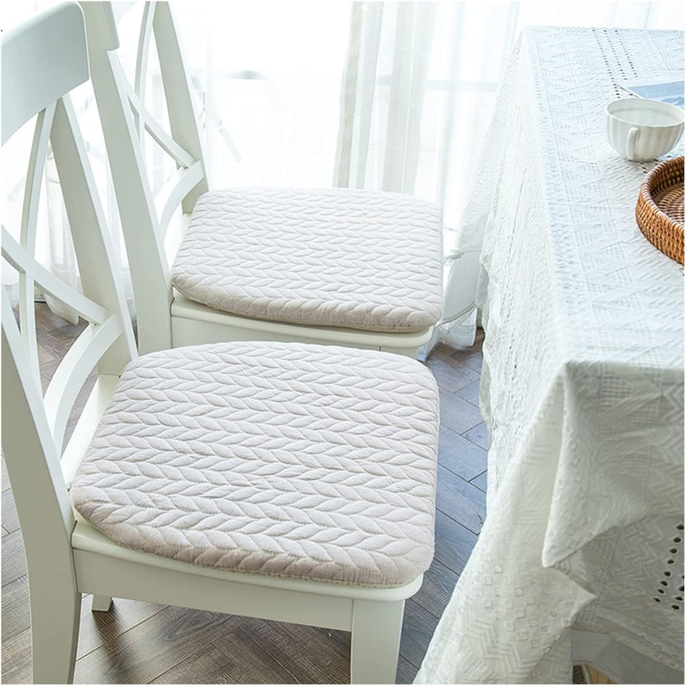 Seat Cushion Quilted Microfiber Machine Washable