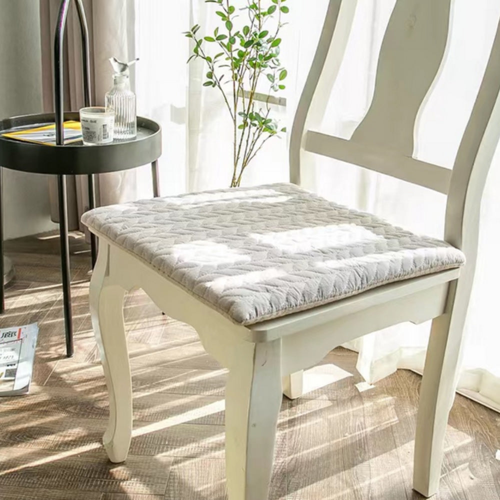 Seat Cushion Quilted Microfiber Machine Washable