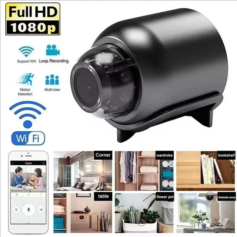 Security Camera 1080P Wireless Portable Mini Camera