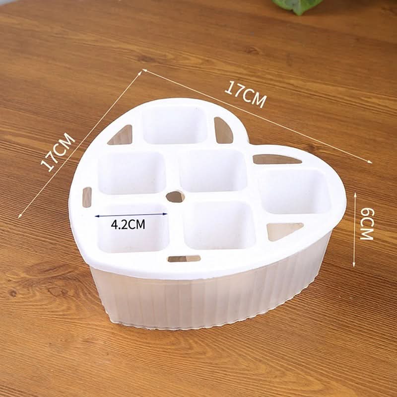 Self-Watering Planter Set Transparent Double-Walled Set of 3