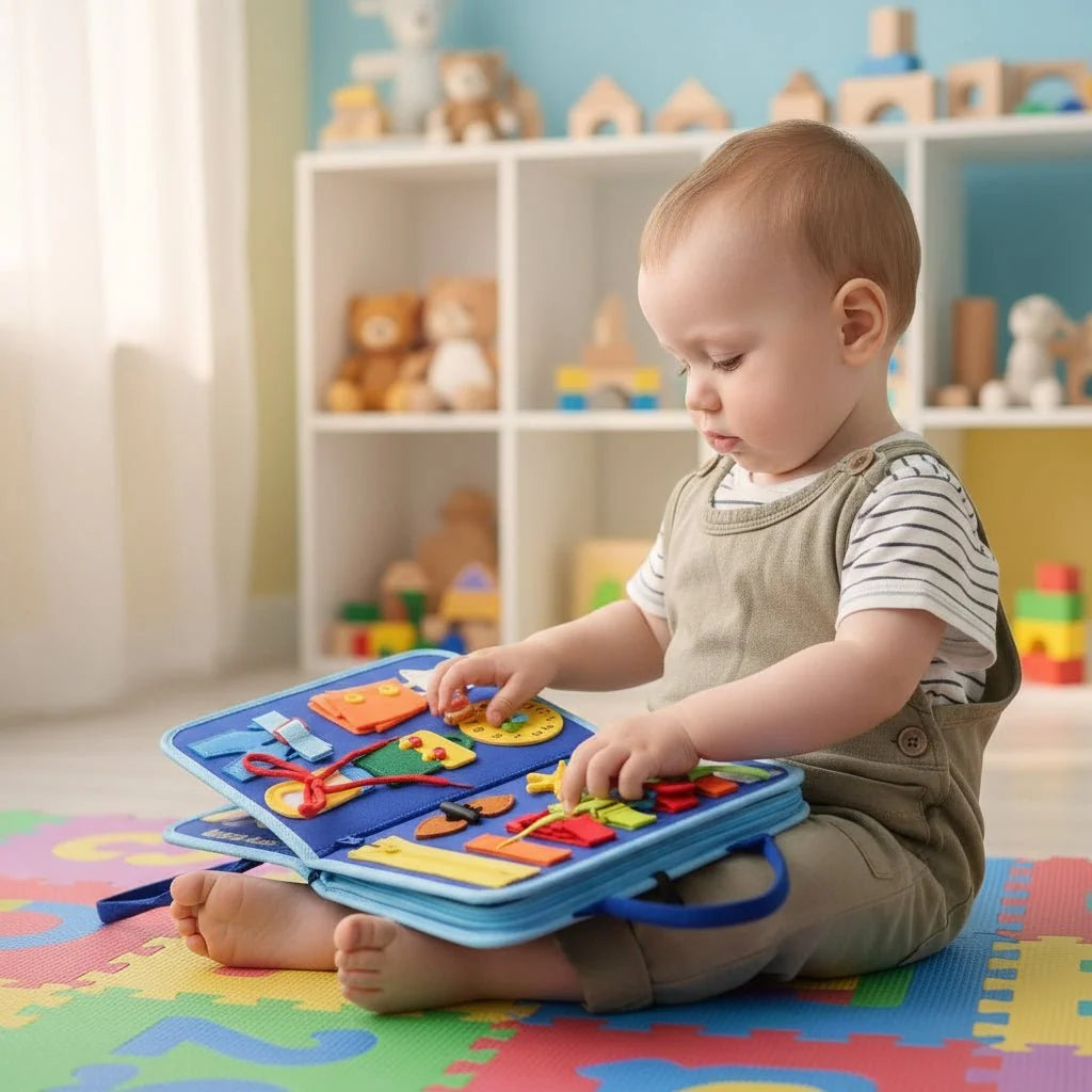 Sensory Activity Board 15 Activities Fine Motor Skills