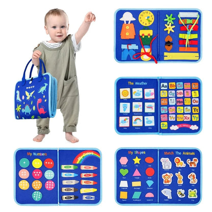 Sensory Activity Board 15 Activities Fine Motor Skills