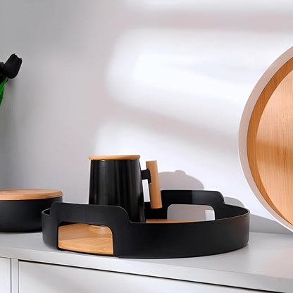 Serving Tray Sustainable Bamboo Nordic & Minimalist 12 Inch
