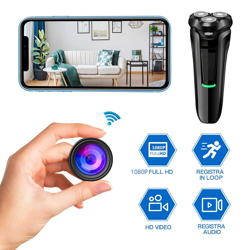 Shaver Camera 1080p WiFi Motion Alerts