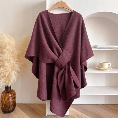 Shawl Coat Windproof Acrylic Lightweight