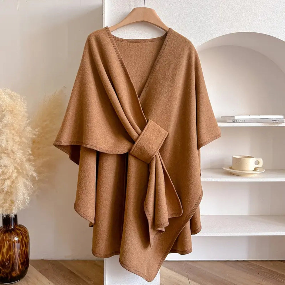 Shawl Coat Windproof Acrylic Lightweight