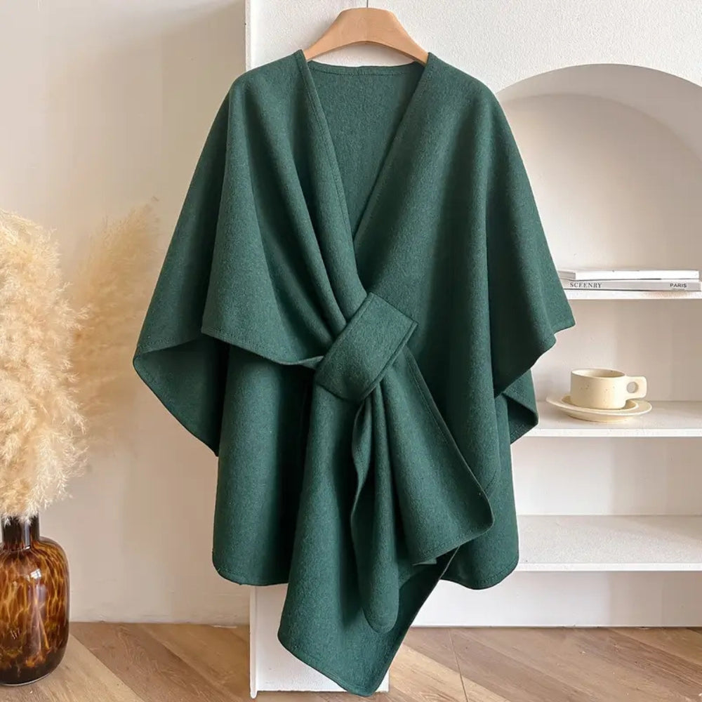 Shawl Coat Windproof Acrylic Lightweight