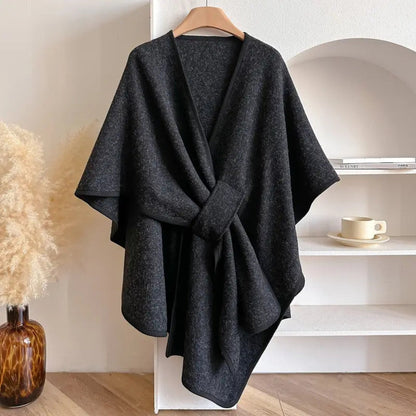 Shawl Coat Windproof Acrylic Lightweight