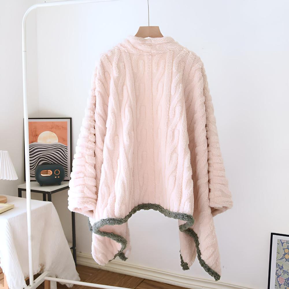 Shawl Wrap Embroidered Microfiber Ultra Soft Machine Washable