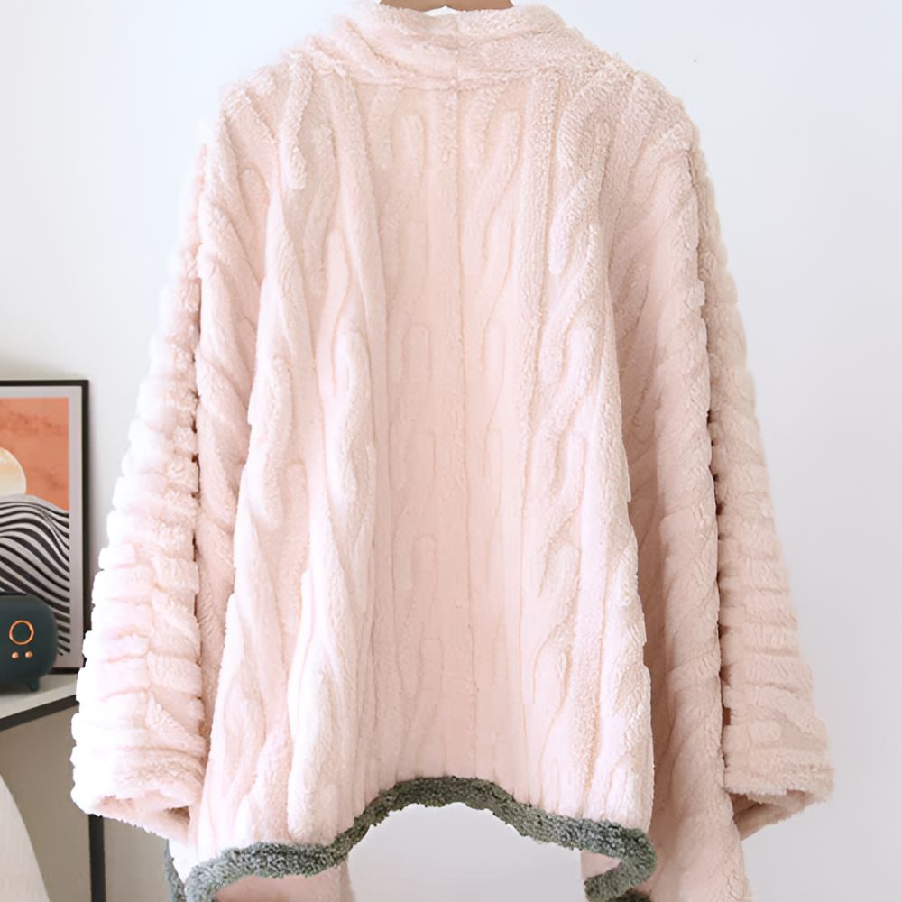 Shawl Wrap Embroidered Microfiber Ultra Soft Machine Washable