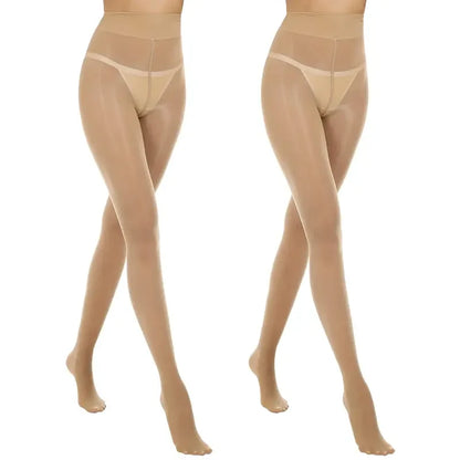 Sheer Tights Tear-Resistant High-Waist Tummy Control