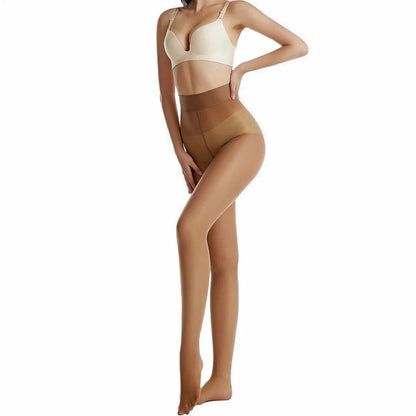Sheer Tights Tear-Resistant High-Waist Tummy Control