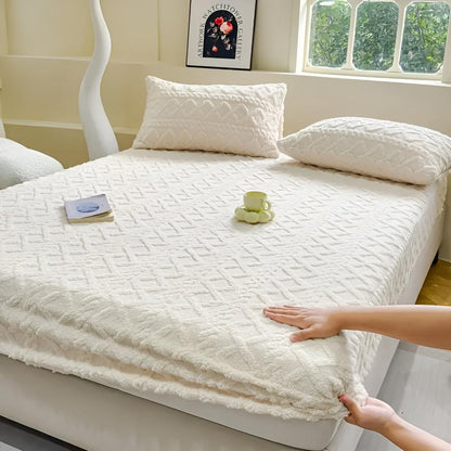Sheet Set Velvet & Sherpa Quilted Deep Pockets