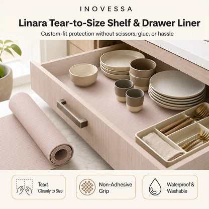 Shelf Liner Non-Adhesive Waterproof Tear-to-Size EVA Foam