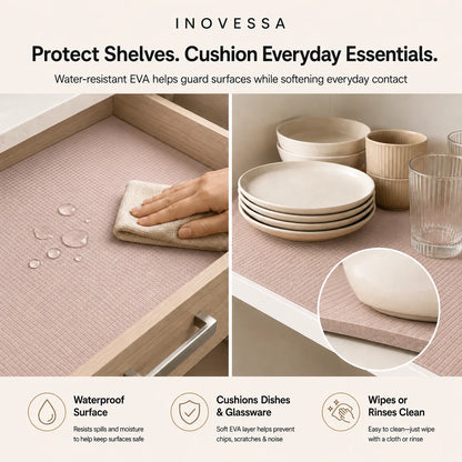 Shelf Liner Non-Adhesive Waterproof Tear-to-Size EVA Foam