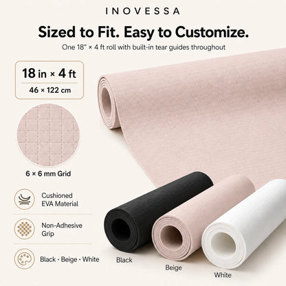 Shelf Liner Non-Adhesive Waterproof Tear-to-Size EVA Foam