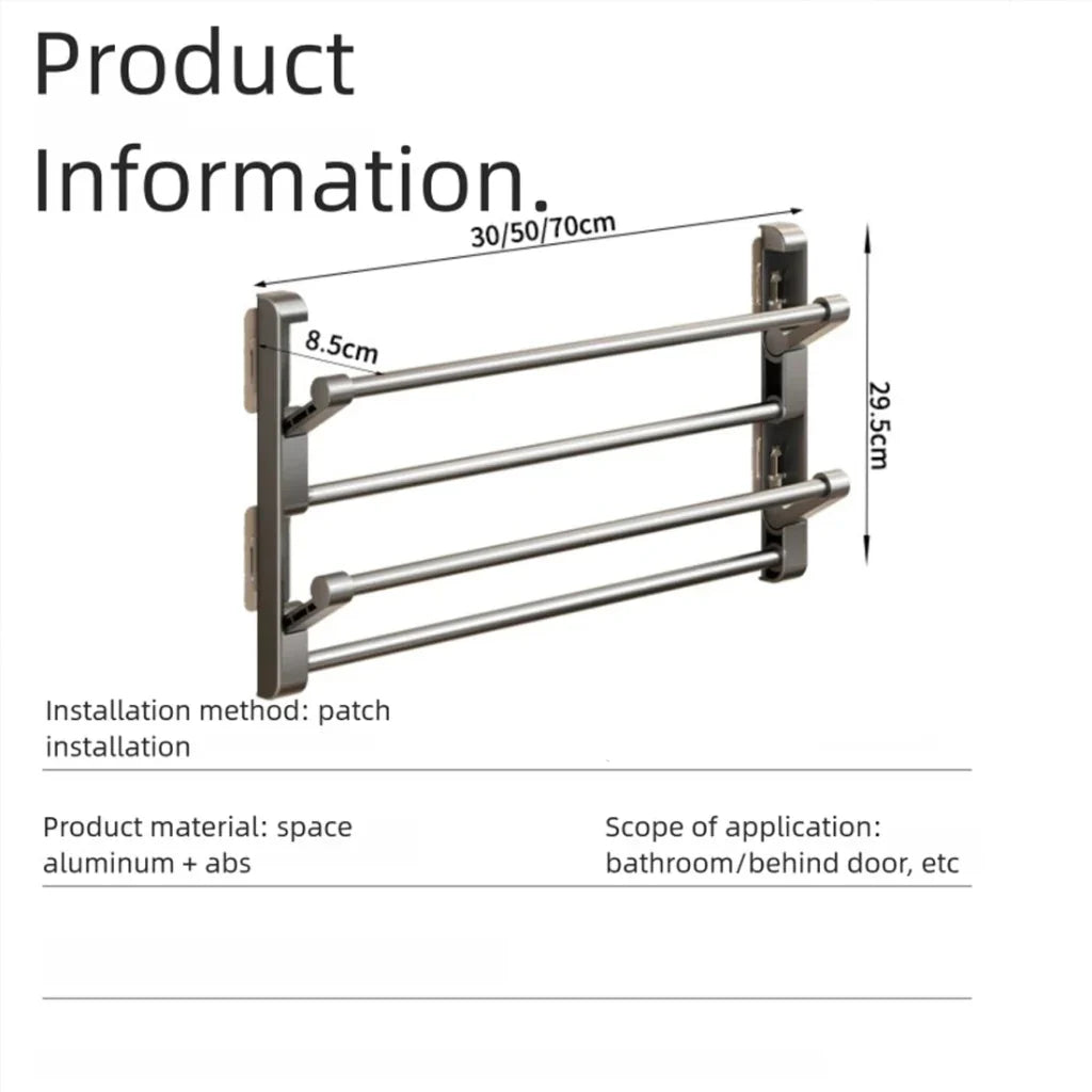 Shoe Rack Wall-Mounted Integrated Drainage Space-Saving Storage