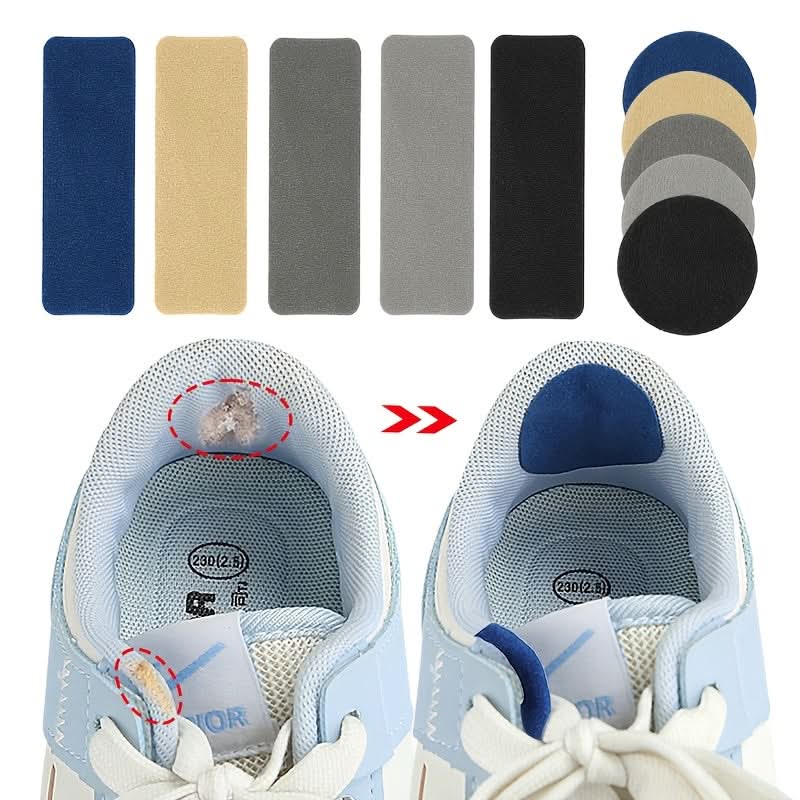 Shoe Repair Patches Self-Adhesive Durable Fabric Heel & Lining