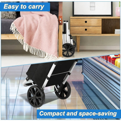 Shopping Trolley Folding Design Cooling Compartment 10.6 Gallon