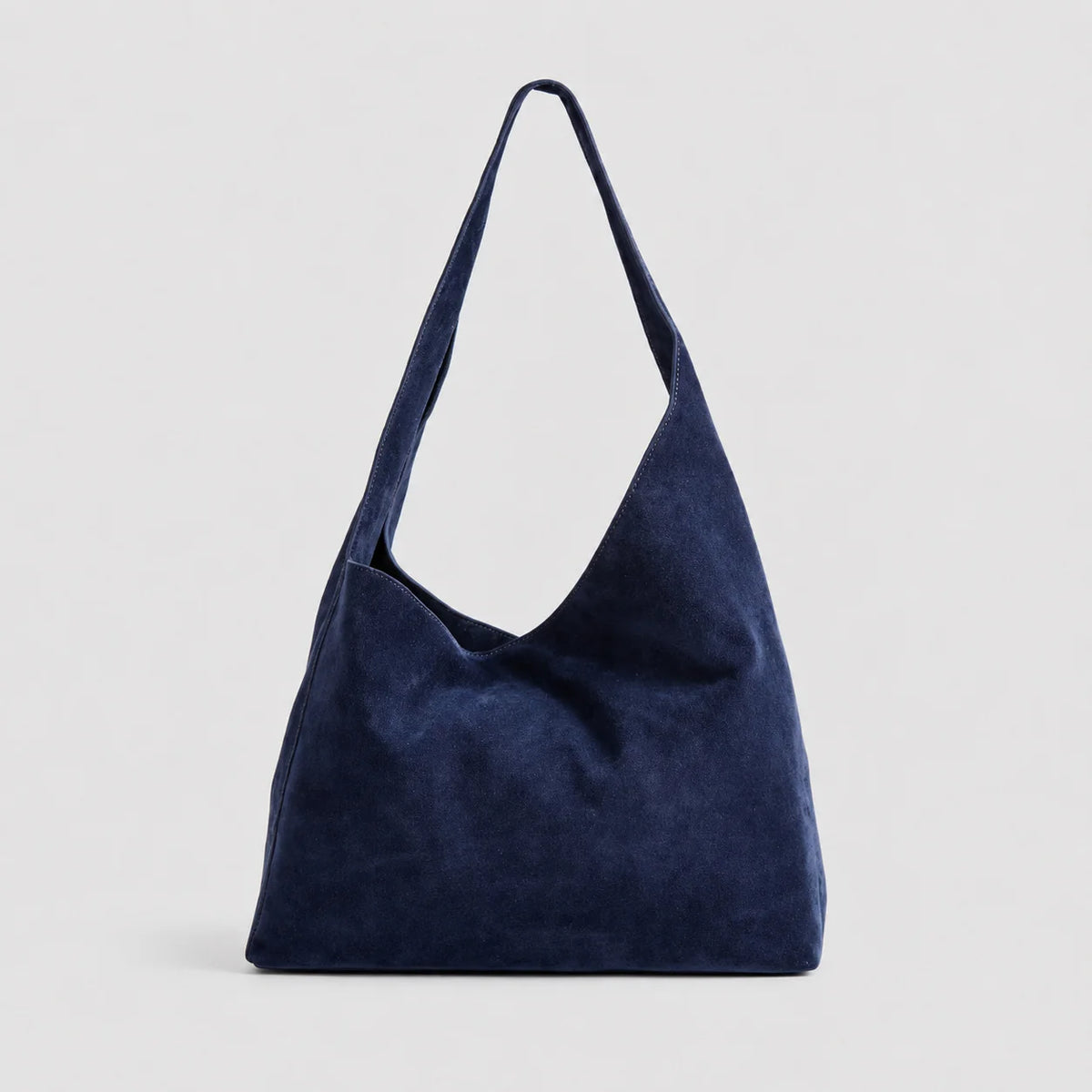 Shoulder Bag Soft Suede Roomy Slouchy Design
