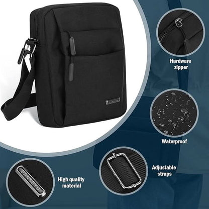 Shoulder Bag Water-Repellent Anti-Theft 3 Compartments