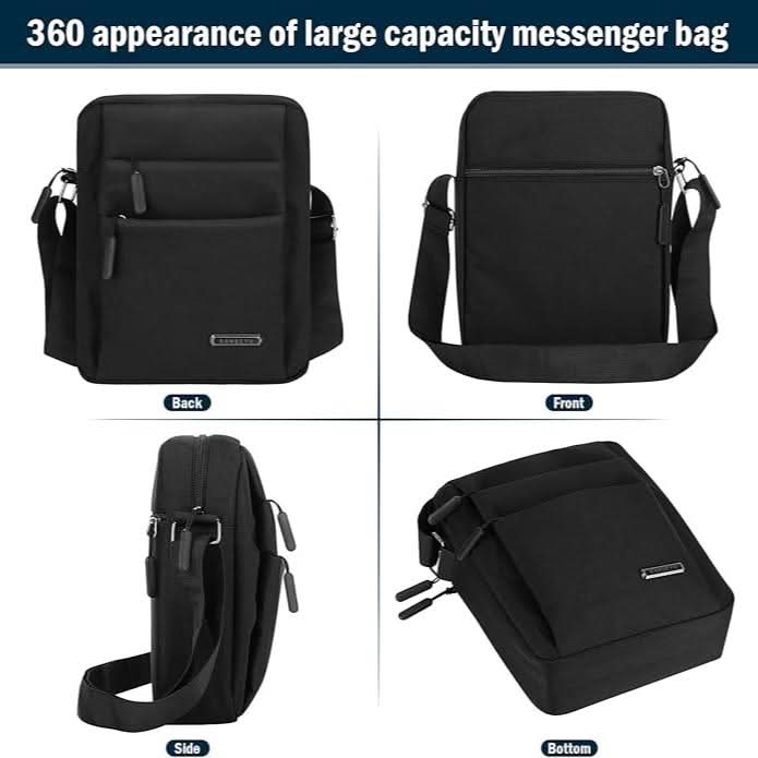 Shoulder Bag Waterproof Anti-Theft 3 Compartments