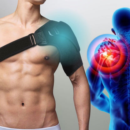Shoulder Brace Rotator Cuff Support Adjustable Breathable Straps