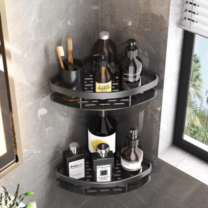 Shower Caddy Aluminium Matte Rustproof Self-Adhesive