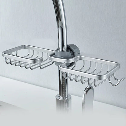 Shower Caddy No-Drill Pipe Mount Rustproof Aluminum